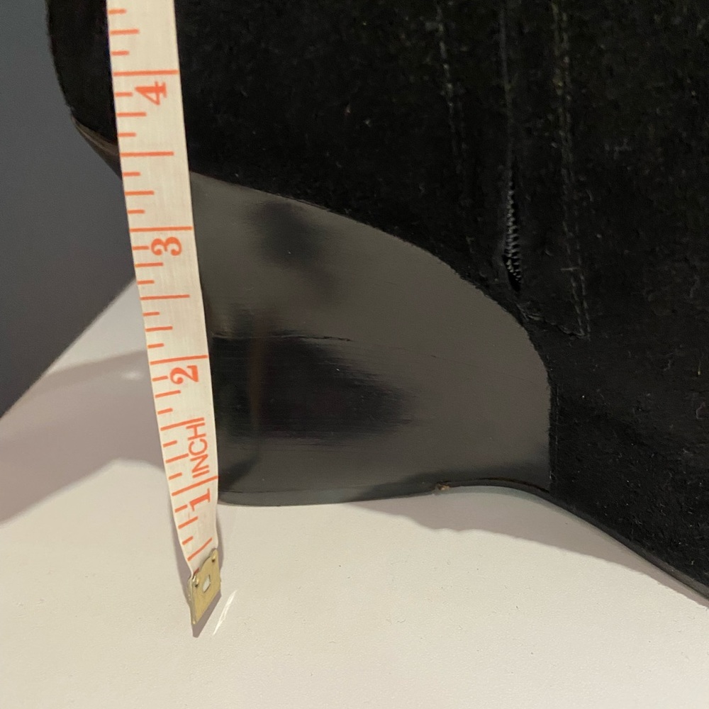 Black suede boots size 37 - Picture 11 of 11